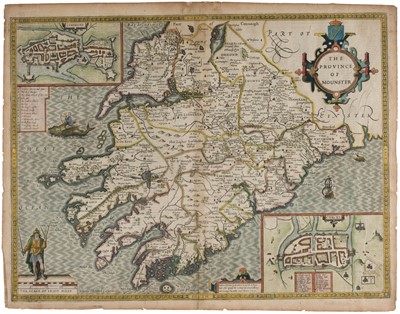 Lot 93 - Ireland. Speed (John), The Province of Munster, circa 1627