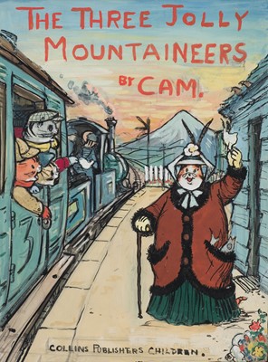 Lot 635 - Campbell (Barbara Mary 'Cam', 1913-1984). Original illustrations for Three Jolly Clowns..., 1952-4