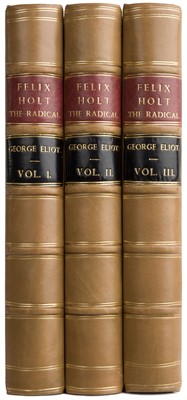 Lot 404 - Eliot (George). Felix Holt, 3 volumes, 1st edition, 1866