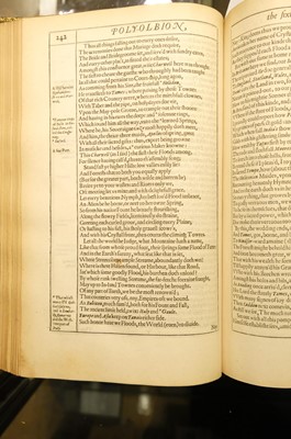 Lot 39 - Drayton (Michael). Poly Olbion..., London: 1612 - 22