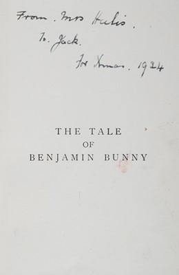 Lot 458 - Potter (Beatrix). The Tale of Benjamin Bunny, Frederick Warne & Co Ltd., circa 1924