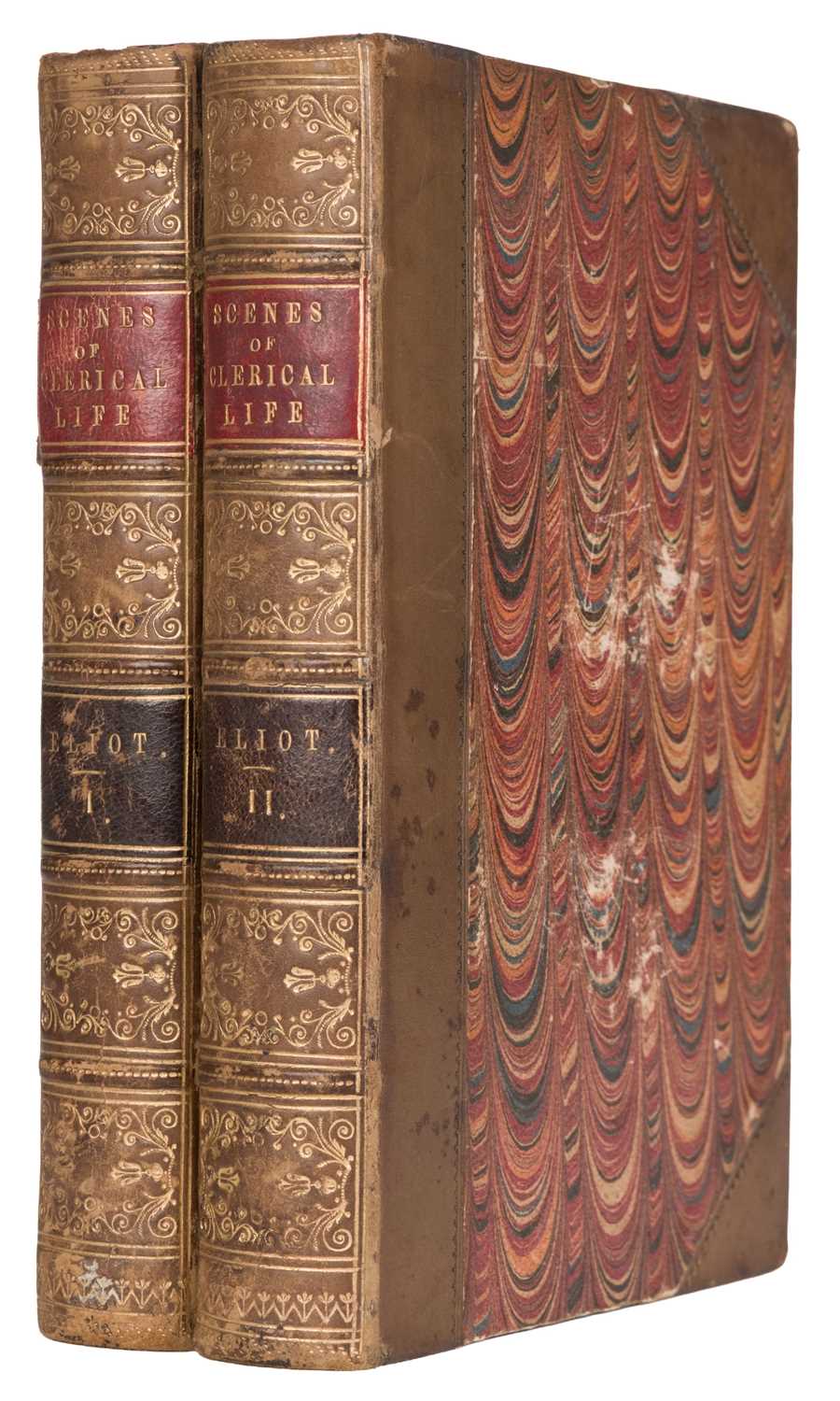 Lot 388 - Eliot (George). Scenes of Clerical Life, 2 volumes, 1st edition, 1858