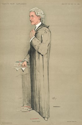 Lot 202 - Vanity Fair. A collection of approximately 100 legal caricatures, mostly late 19th-century
