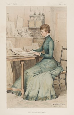 Lot 200 - Vanity Fair. A collection of 123 caricatures, 1875, 82 & 84