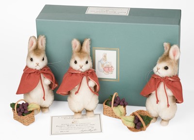 Lot 494 - R. John Wright. Flopsy, Mopsy & Cotton-tail, limited edition, 15 April 2004