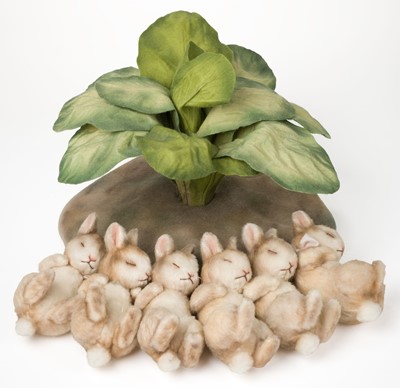 Lot 497 - R. John Wright. The Flopsy Bunnies, limited edition, 14 Jan 2002