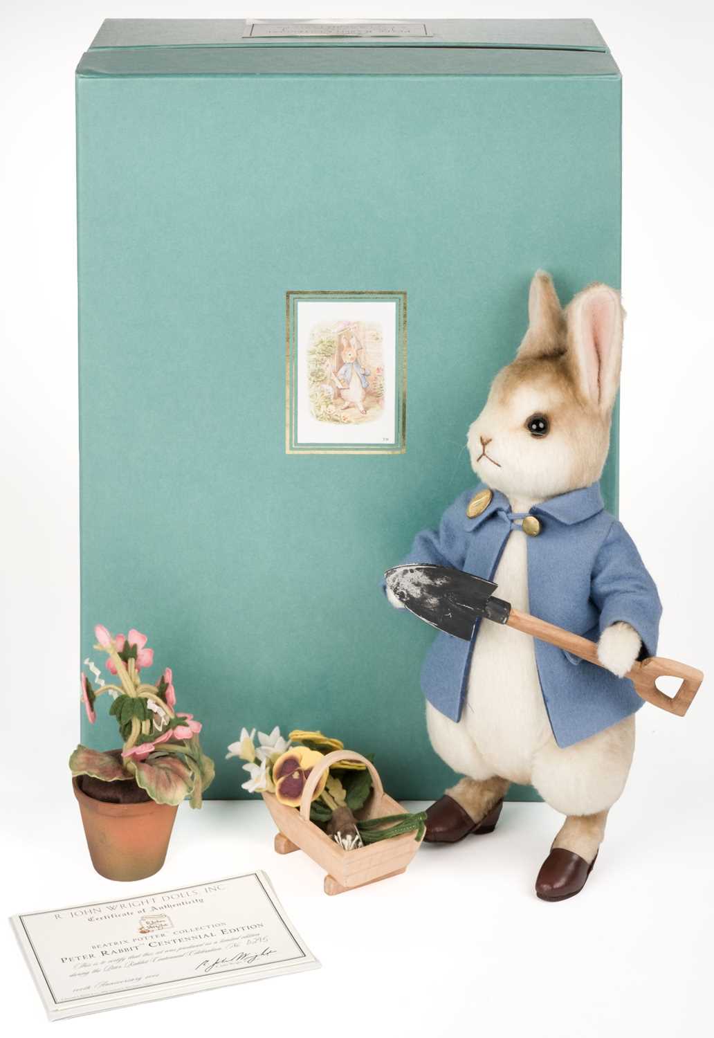 John R. Neill Peter Rabbit Lot 496 - R. John Wright. Peter Rabbit Centennial,