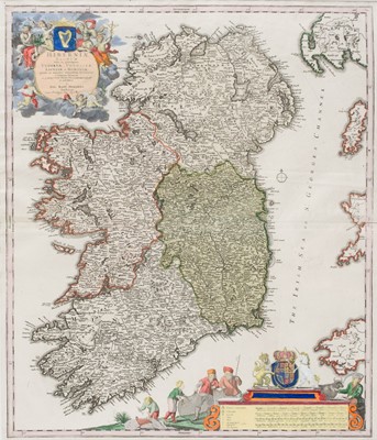 Lot 88 - Homann (J. B.). Three maps: Ireland, Scotland and the British Isles, circa 1710