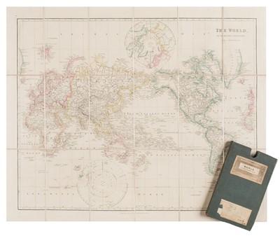 Lot 118 - World. Arrowsmith (J.), The World on Mercator's Projection, 1853