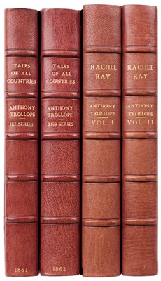Lot 397 - Trollope (Anthony). Tales of All Countries, 1st & 2nd series, 1861-63