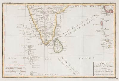 Lot 90 - India, the East Indies and the Maldives. A collection of approximately 130 maps, 18th & 19th century