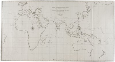 Lot 150 - World. Heather (W.), Outline chart of the World, 1796