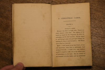 Lot 375 - Dickens (Charles). A Christmas Carol, 1st edition, 1843