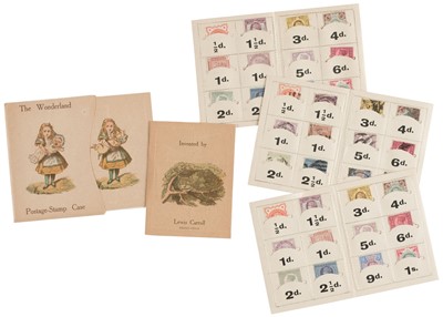 Lot 538 - 'Lewis Carroll'. The Wonderland Postage Stamp Case & Eight or Nine Wise Words About Letter-Writing