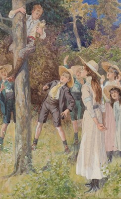 Lot 602 - Groome (William Henry Charles, 1854-1913). Complete set of 6 original illustrations..., [1911]