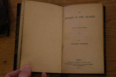 Lot 376 - Dickens (Charles). A set of 4 Christmas Books, 1st edition, 1845-48