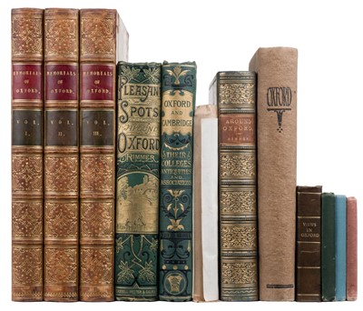Lot 42 - Ingram (James). Memorials of Oxford, 3 volumes, Oxford: J.H. Parker, 1837
