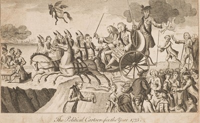 Lot 125 - American Revolution. The Political Cartoon for the Year 1775