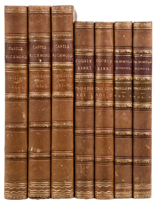 Lot 394 - Trollope (Anthony). Castle Richmond, 3 volumes, 1st edition, 2nd issue, 1860 + others
