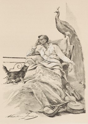 Lot 698 - Proust (Marcel). Les Plaisirs et Les Jours illustrations de Madeleine Lemaire... 1896