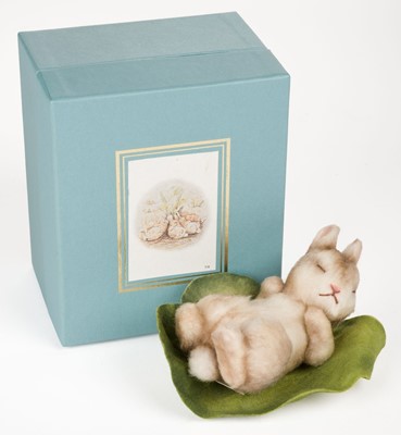 Lot 500 - R. John Wright. Flopsy Bunny (Beatrix Potter Collection), 2003, mohair plush