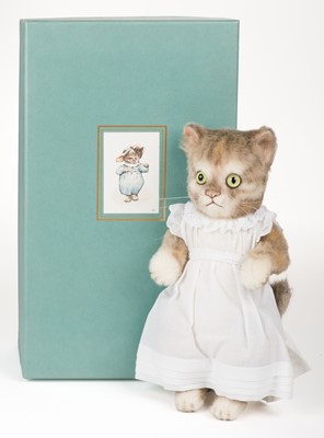 Lot 502 - R. John Wright. Mittens (Beatrix Potter Collection), 2004, mohair plush character of Mittens