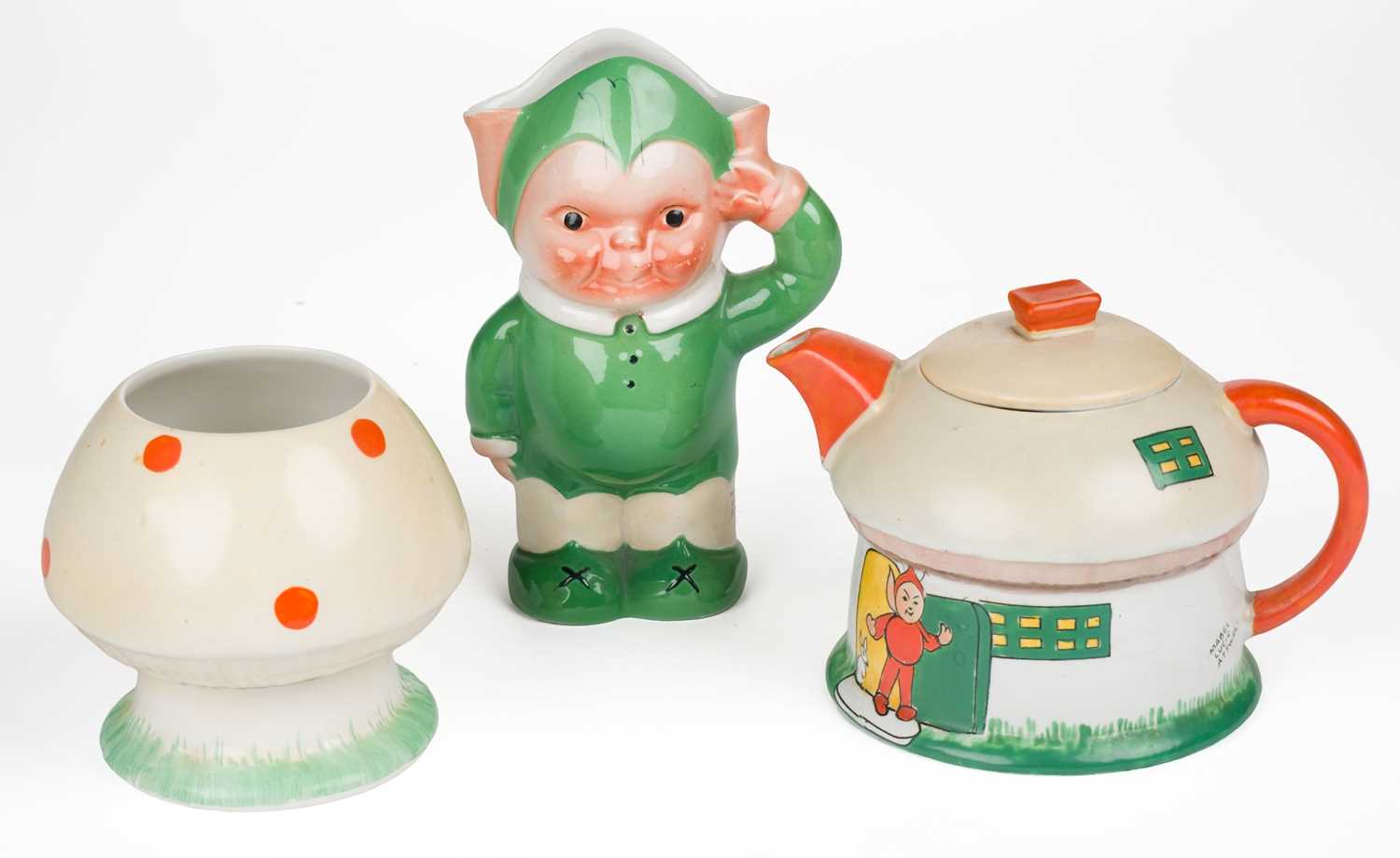 Lot 365 - Attwell (Mabel Lucie). Boo Boo Tea Set, Shelley Potteries, 1926