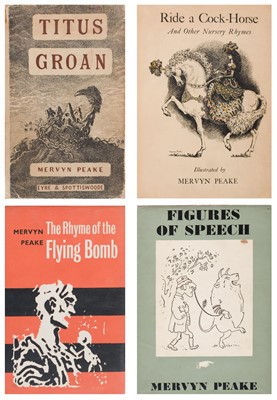 Lot 749 - Peake (Mervyn). Titus Groan, Gormenghast, Titus Alone, 1946, 1950 & 1959..., and others