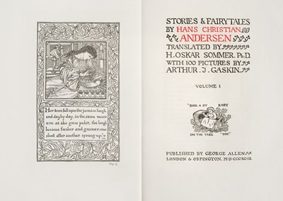 Lot 526 - Gaskin (Arthur J., illustrator). Stories & Fairy Tales, by Hans Christian Andersen