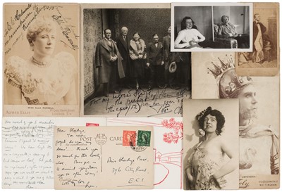 Lot 291 - Britten (Benjamin). Autograph Letters and ephemera, 1954-c. 1965