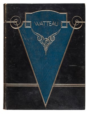 Lot 268 - Binding. The Drawings of Antoine Watteau, 1931