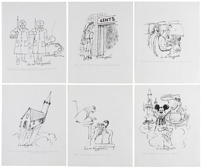Lot 647 - Nougerede (Alan de la, 1932-). A collection of approximately 200 original cartoons, pen and ink
