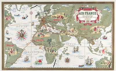 Lot 96 - Boucher (Lucien). Air France "Nova et Vetera", Paris, 1939