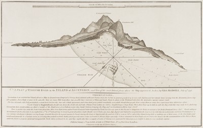 Lot 92 - Ascension Island. Maxwell (G.), A Plan of English Road in the Island of Ascension..., 1793