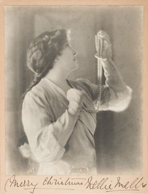 Lot 283 - Melba (Nellie, 1861-1931). Signed Photograph of Nellie Melba as Marguerite in Faust, c. 1920