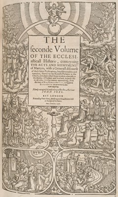 Lot 209 - Foxe (John). [Actes and Monuments of matters most speciall and memorable..., 1596]