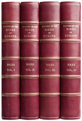 Lot 37 - Bree (Charles Robert) A History of the Birds of Europe, 4 volumes, 1860-63