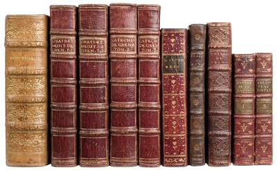 Lot 206 - Sacchi (Bartholomaeus, de Platina). Les Vies, faictz et gestes des sainctz pères Papes..., [1544]