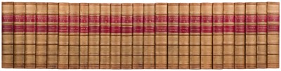 Lot 266 - Scott (Walter). Waverley Novels, 25 volumes, Edinburgh: Adam & Charles Black, 1852-53