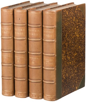 Lot 61 - Seebohm (Henry). A History of British Birds... Eggs, 4 volumes, 1883-85
