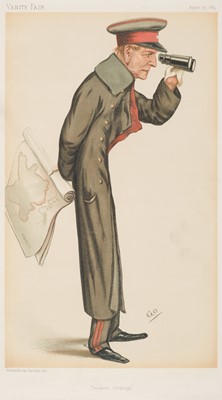 Lot 195 - Vanity Fair. A collection of approximately 100 Military caricatures, mostly late 19th century