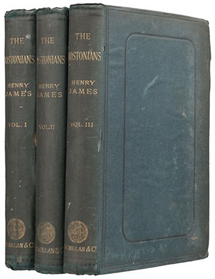 Lot 436 - James (Henry). The Bostonians, 3 volumes, 1st edition, 1886