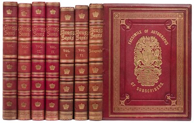 Lot 27 - Morris (Francis Orpen). A Series of Picturesque Views of Seats of the Noblemen..., 1880