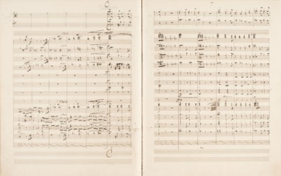Lot 277 - Gadsby (Henry Robert, 1842-1907). Autograph full score for Symphony in C Major, Op. 2, 1864