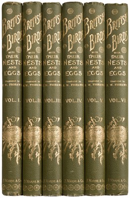 Lot 39 - Butler (Arthur G.) British Birds with their Nests and Eggs, 6 vols., 1899