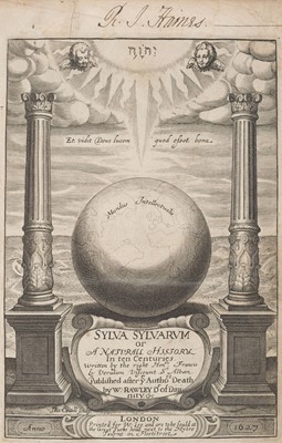 Lot 215 - Bacon (Francis). Sylva Sylvarum or a Naturall History, 1627