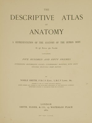 Lot 3 - Atlases. A collection of approximately 30 volumes, mostly 19th-century