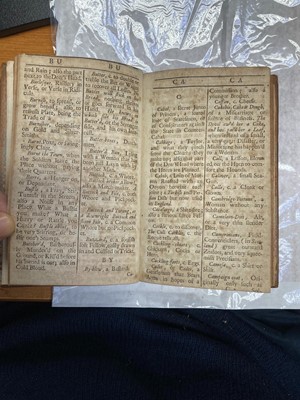 Lot 236 - English Slang. New dictionary of the terms ancient and modern of the canting crew, 1699