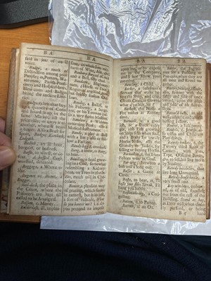 Lot 236 - English Slang. New dictionary of the terms ancient and modern of the canting crew, 1699