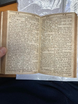 Lot 236 - English Slang. New dictionary of the terms ancient and modern of the canting crew, 1699